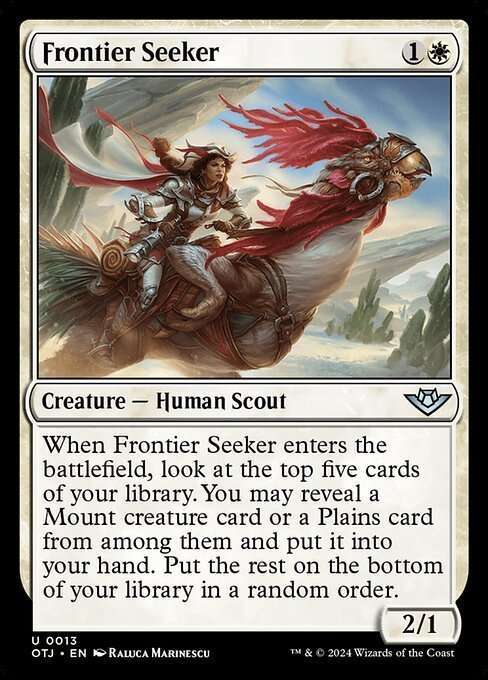 Frontier Seeker OTJ Frontier Seeker OTJ
