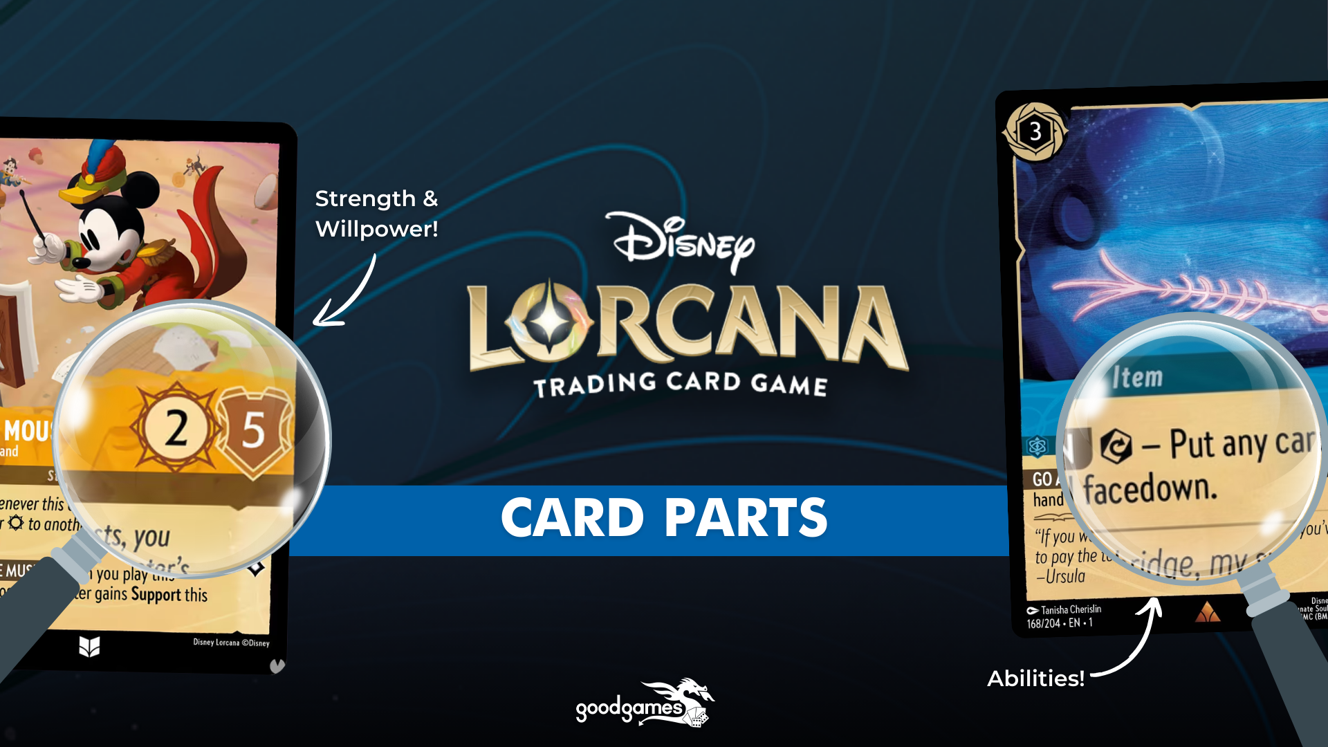 Lorcana Card Parts