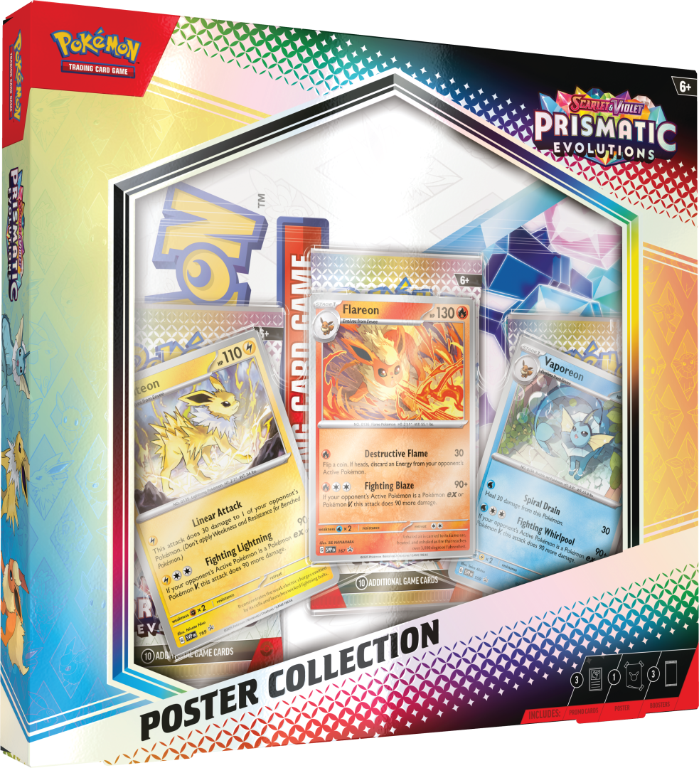 Scarlet & Violet—Prismatic Evolutions Poster Collection